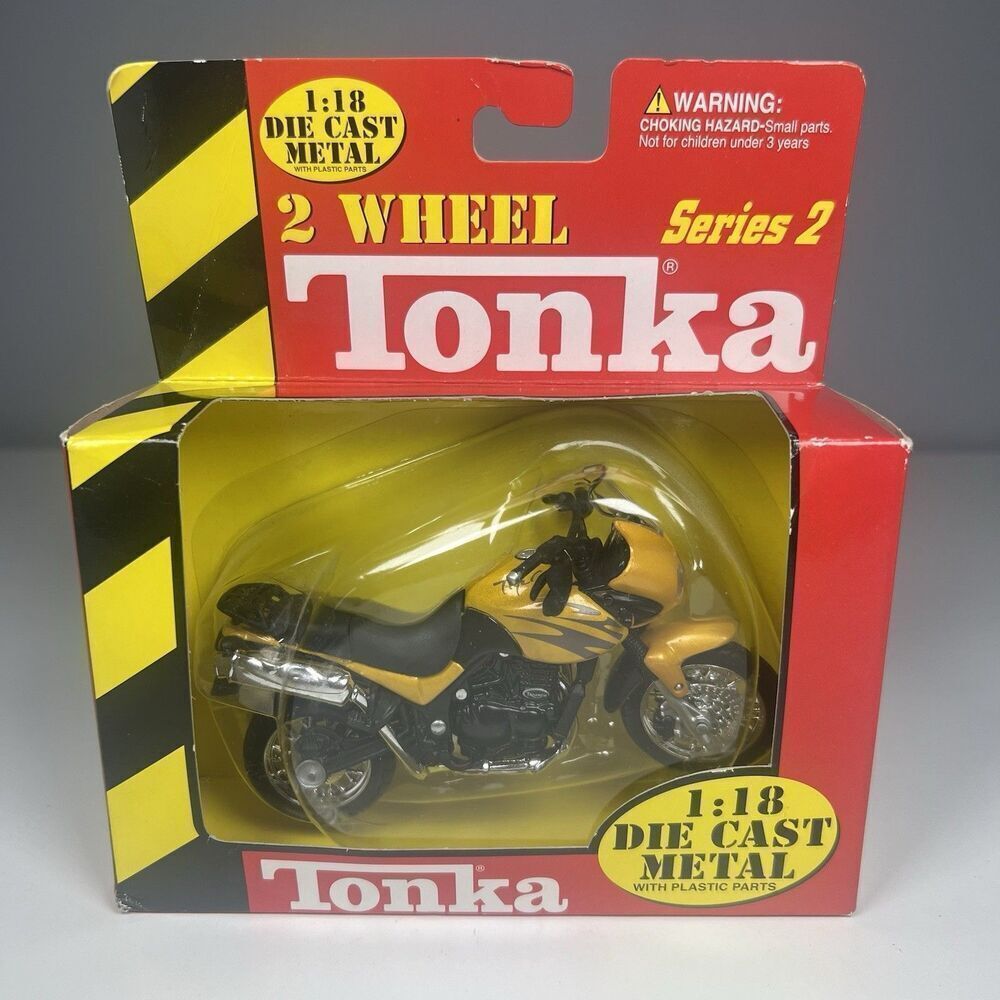 2000 1:18 Scale Die-Cast TONKA Motorcycle TRIUMPH Tiger New Series 2